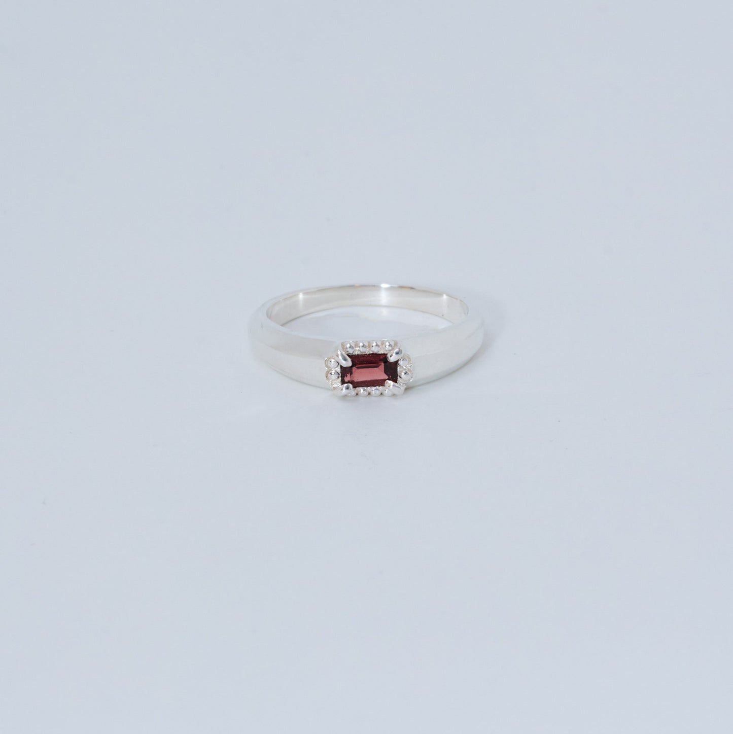 八角形環（石榴石）