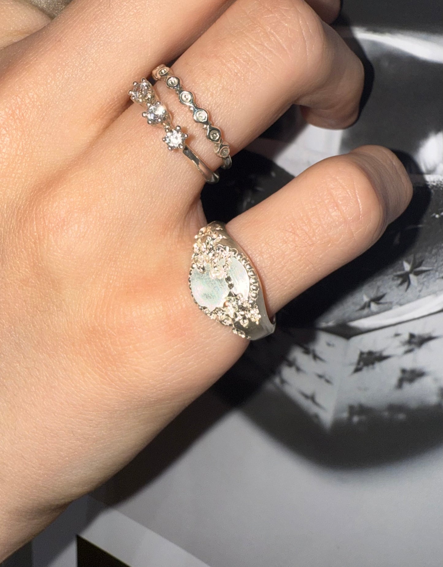 FRACTURED BEADED ROUND