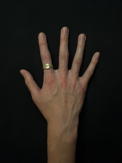 FRACTURED BEADED ROUND